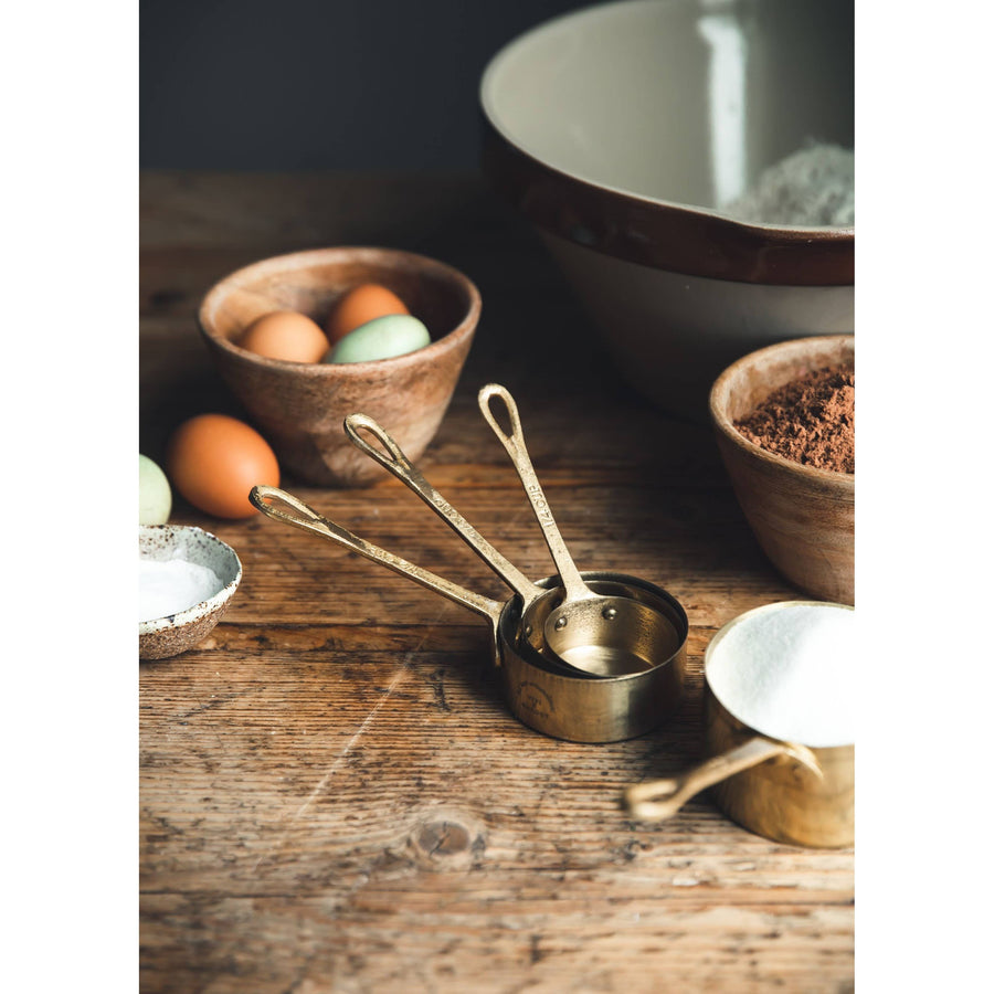 S/4 Artisan Measuring Cup | Brass