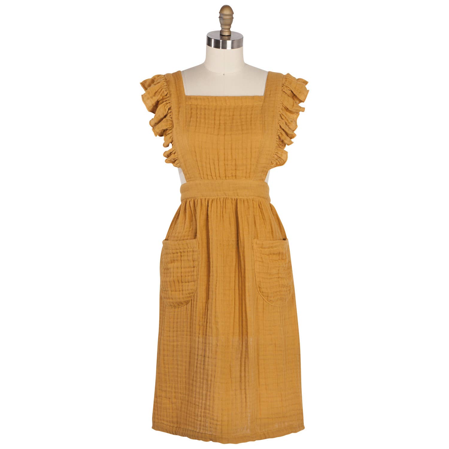 Ada Apron | Saffron