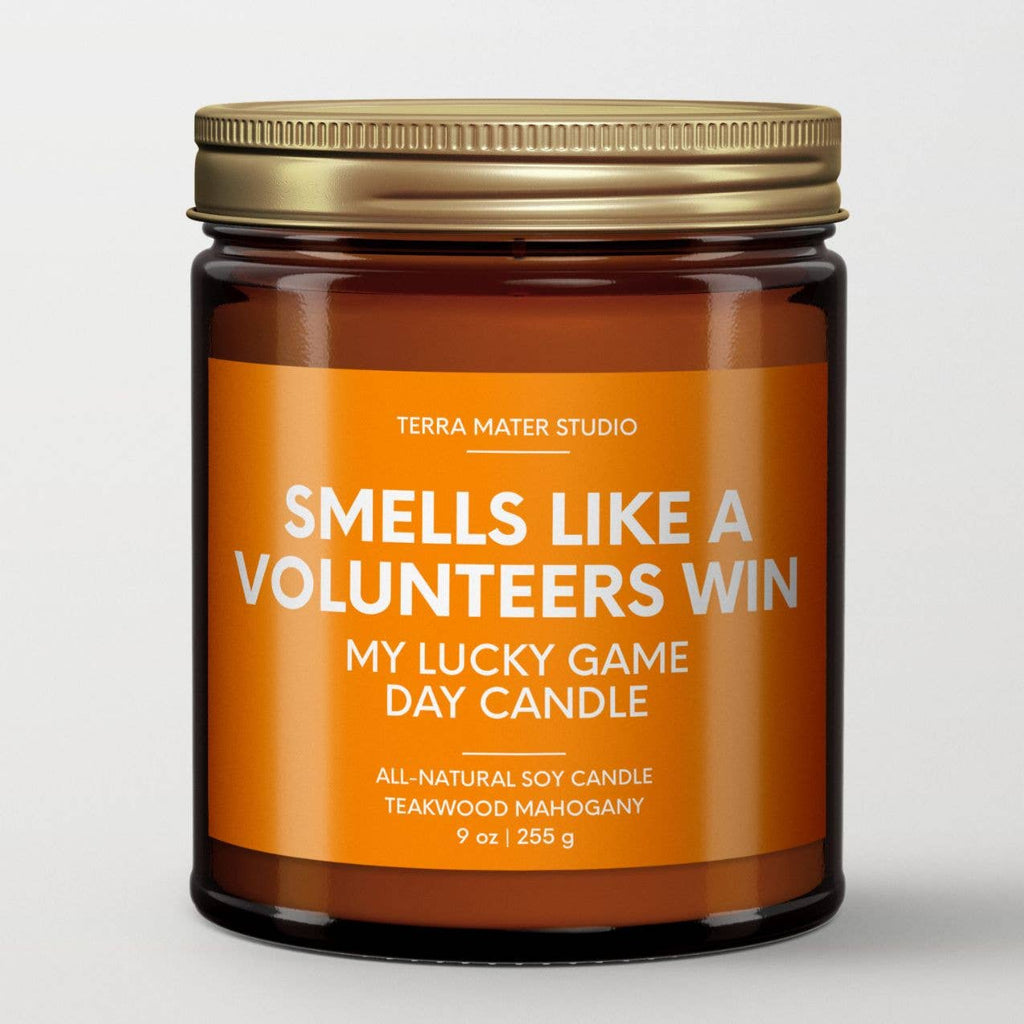 Smells Like A Volunteers Win Candle | Tobacco + Vanilla