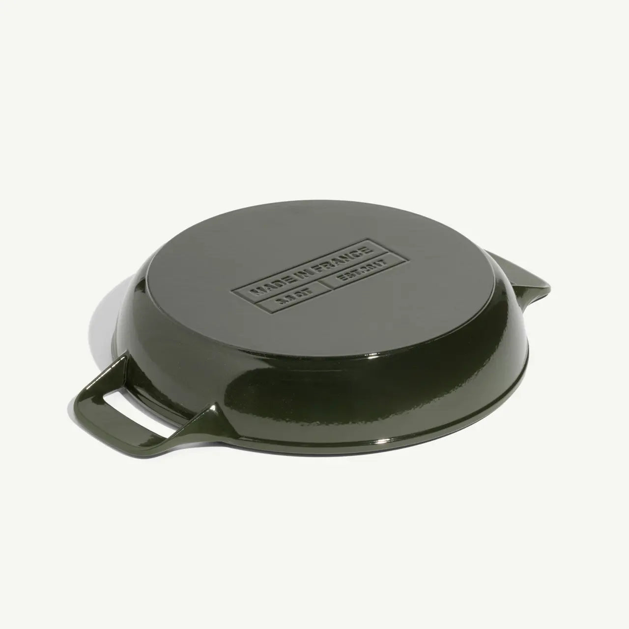 Enameled Cast Iron Braiser | Willow Green