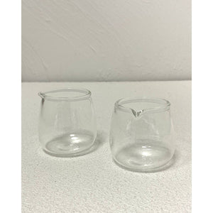 Glass Creamer Pitcher