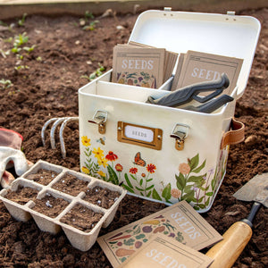Tin Seed Box | Wildflower Botanicals