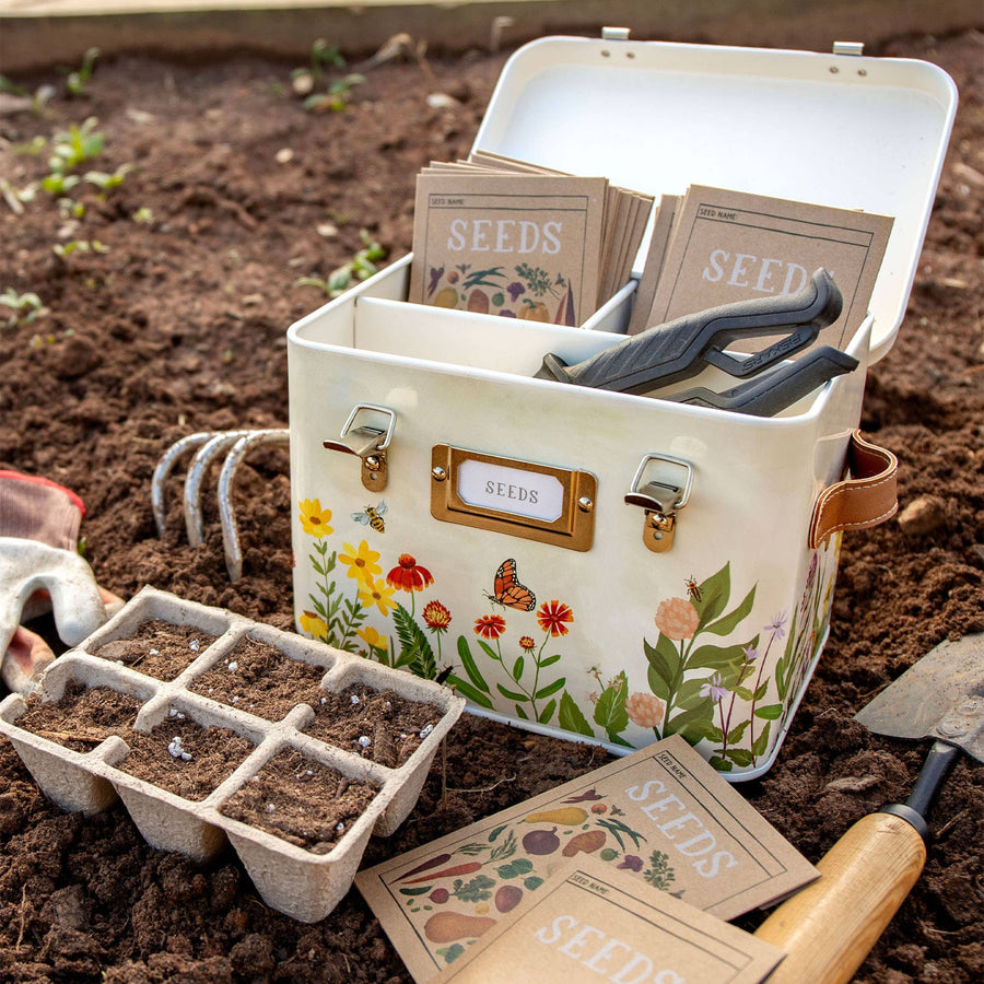 Tin Seed Box | Wildflower Botanicals