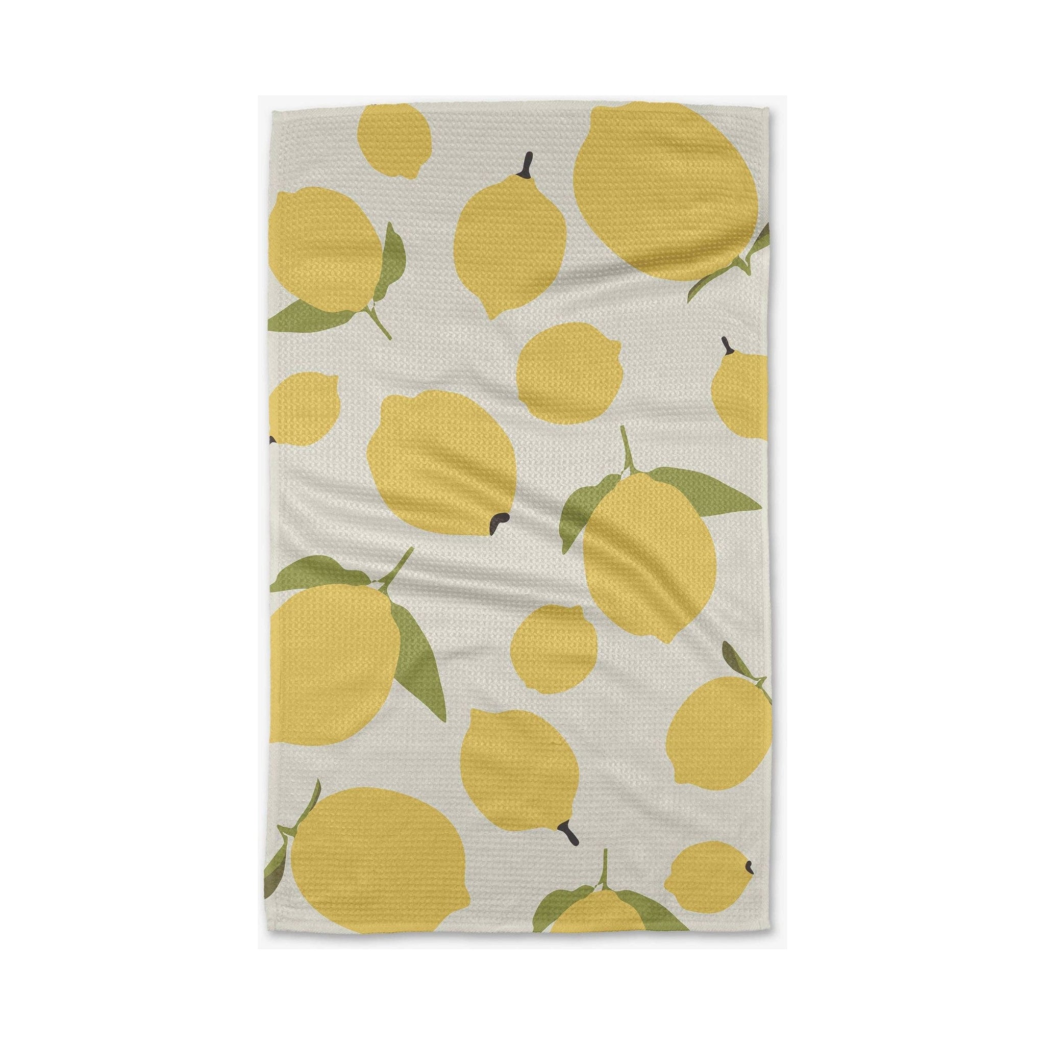 Geometry - Sunny Lemons Tea Towel