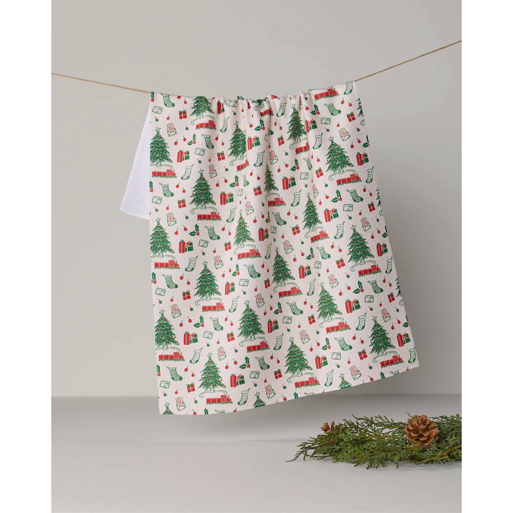 Geometry - Holiday Jubilee Tea Towel