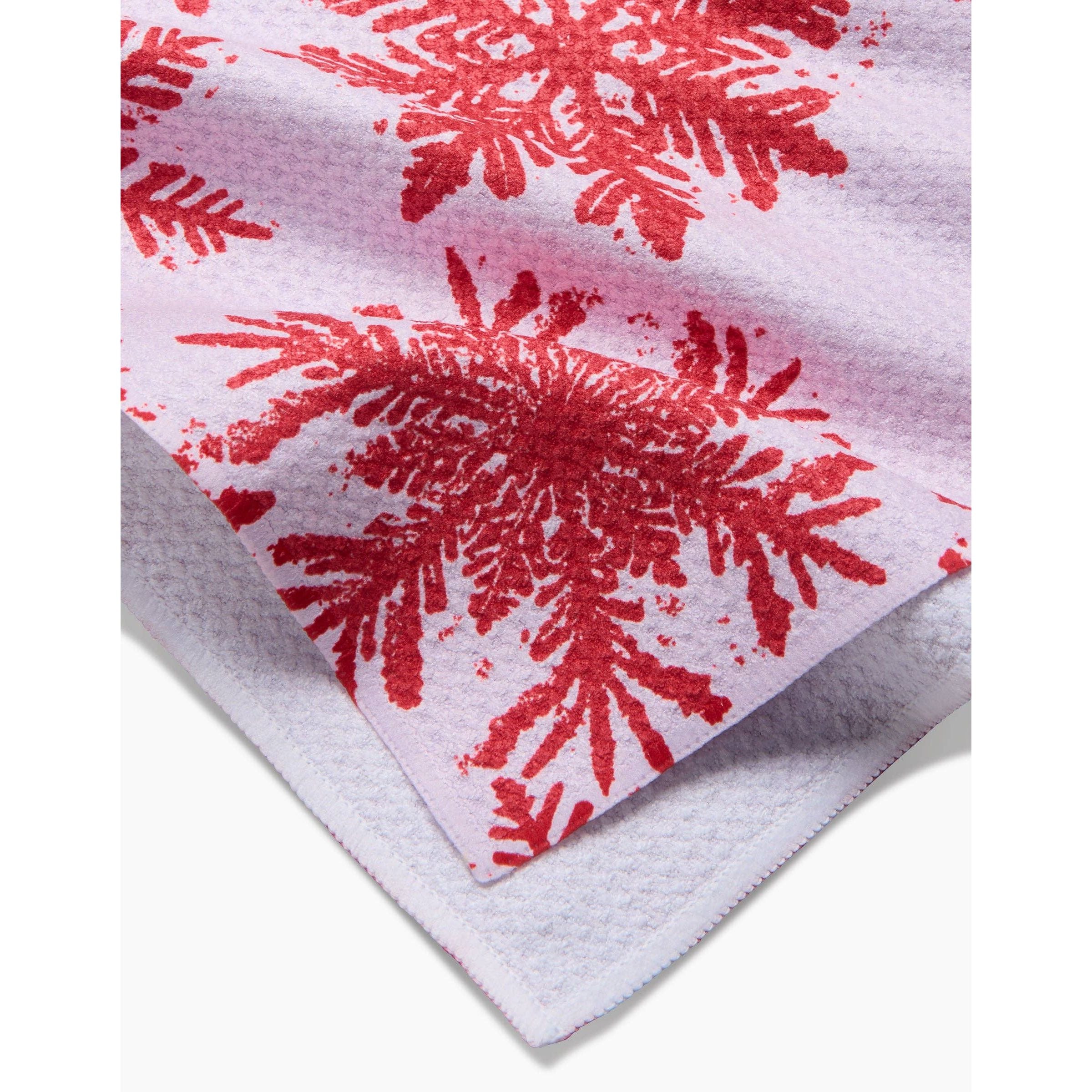 Geometry - Snowy Days Red