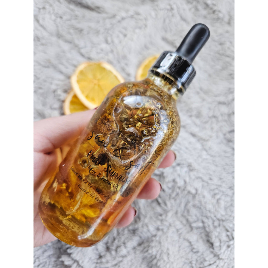 Floral Infused Body & Face Oil  | Pure Sunrise