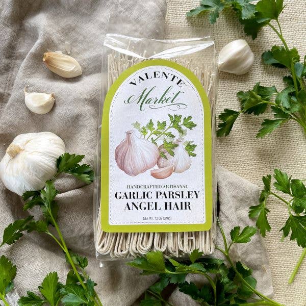 Valente Pasta | Garlic Parsley Angel Hair