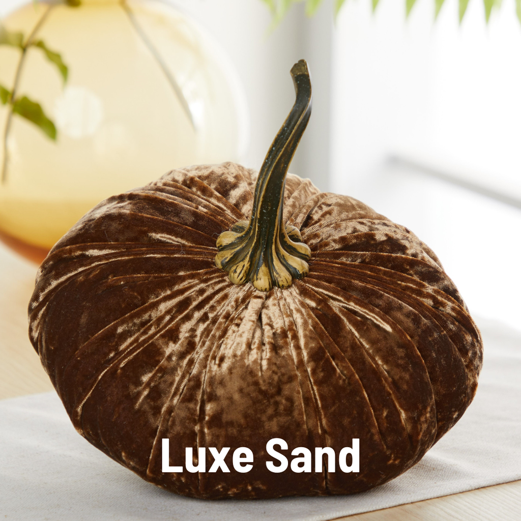 Velvet Pumpkin | Extra Large - Gold