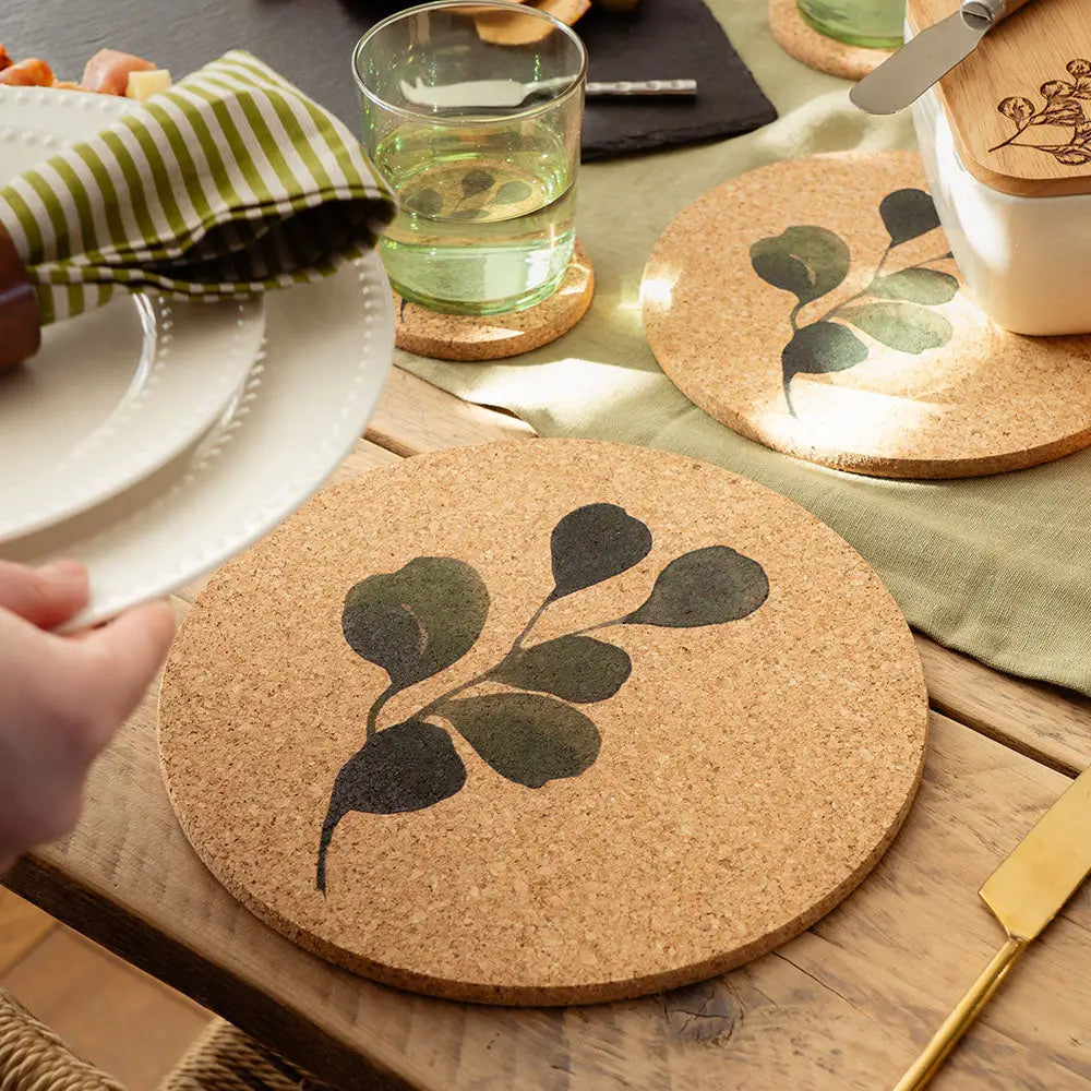 Botanical Cork Table Mat