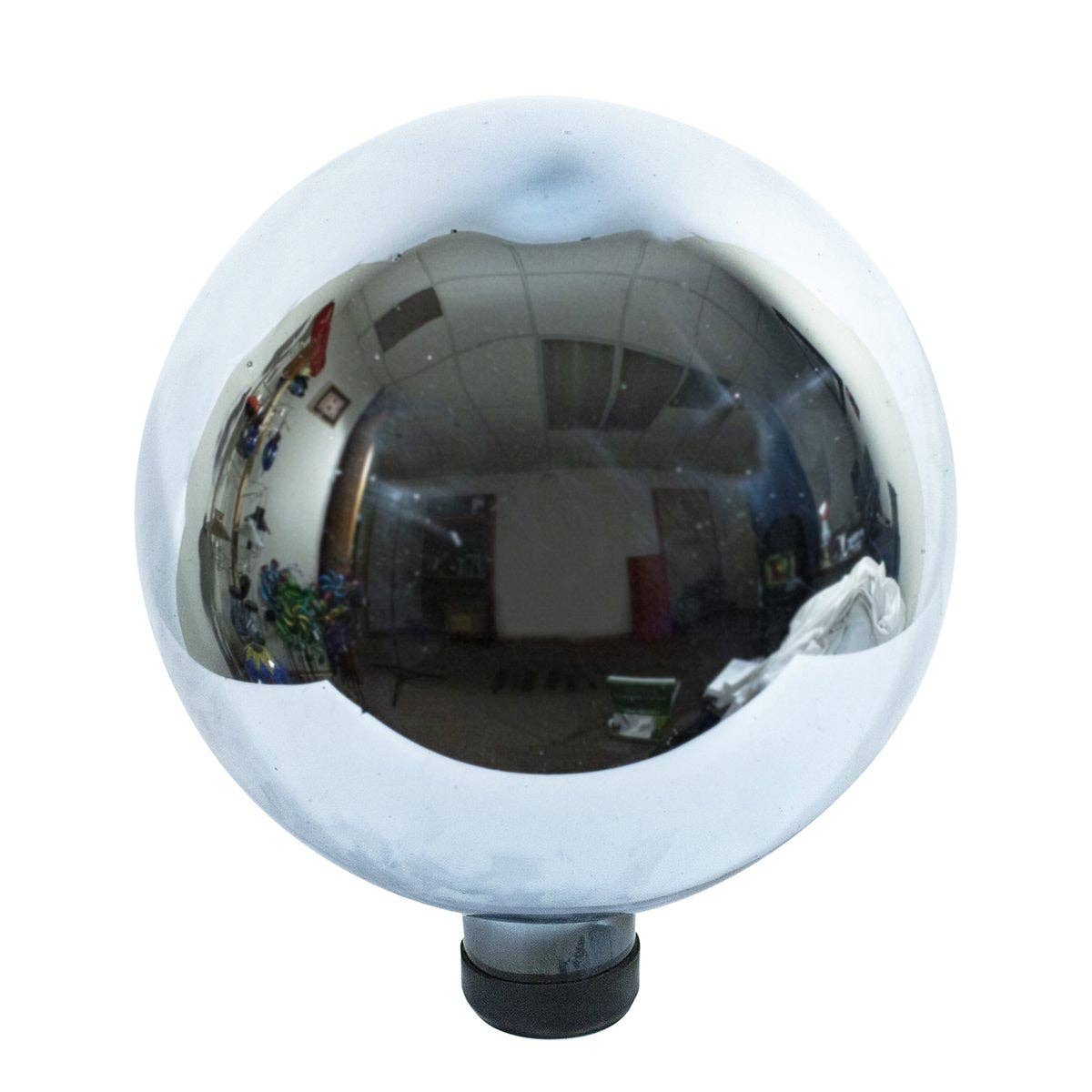 Victorian Silver Gazing Globe | 10”