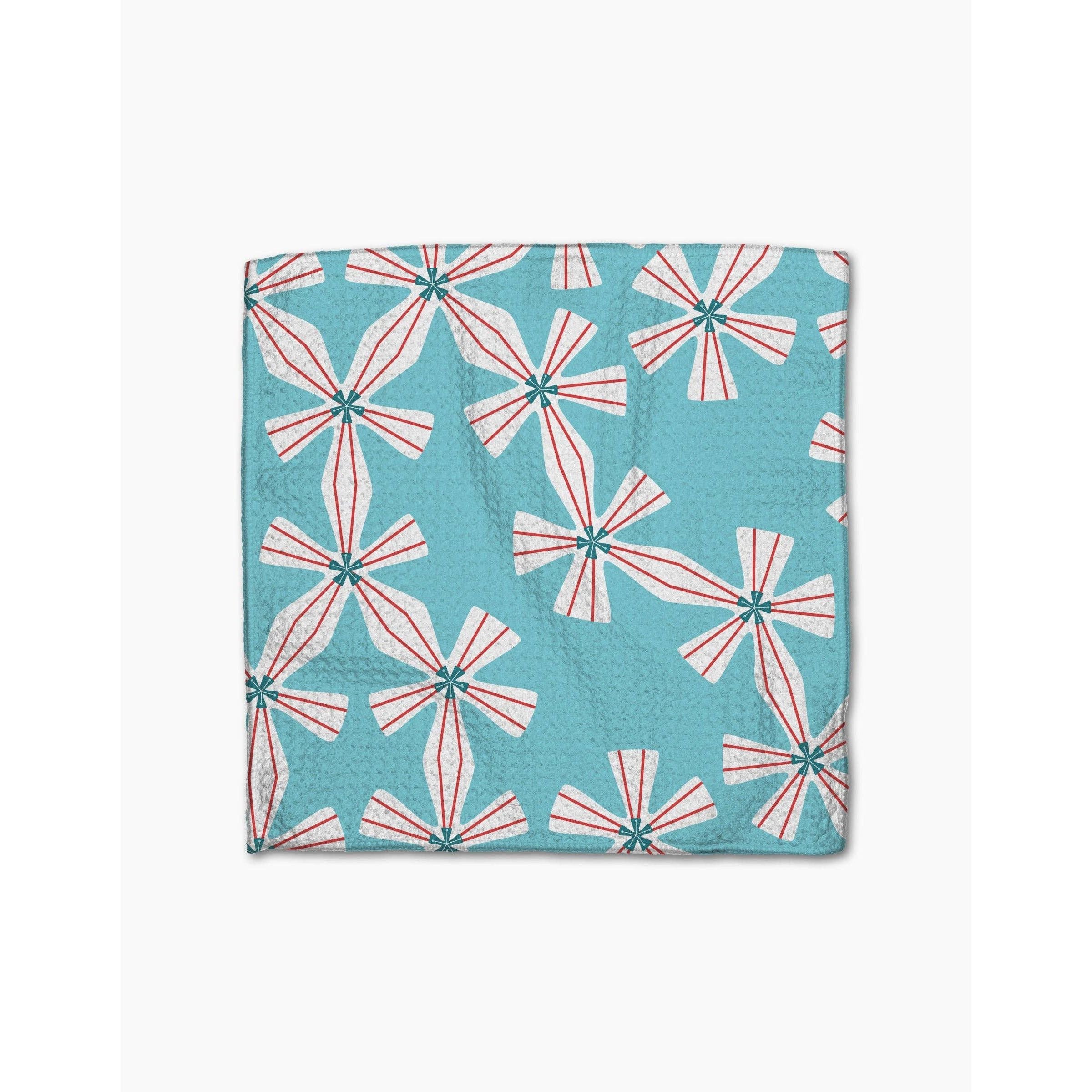 Geometry - Winter Holly Dishcloth Set
