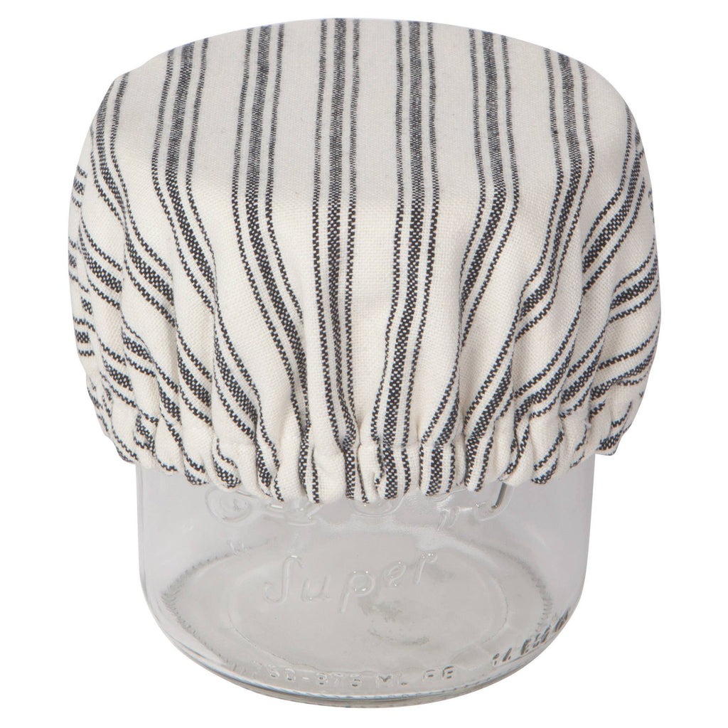 S/3 Ticking Stripe Reusable Bowl Covers