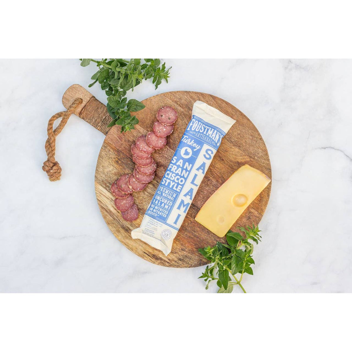 Foustman’s Artisanal Uncured Turkey Salami