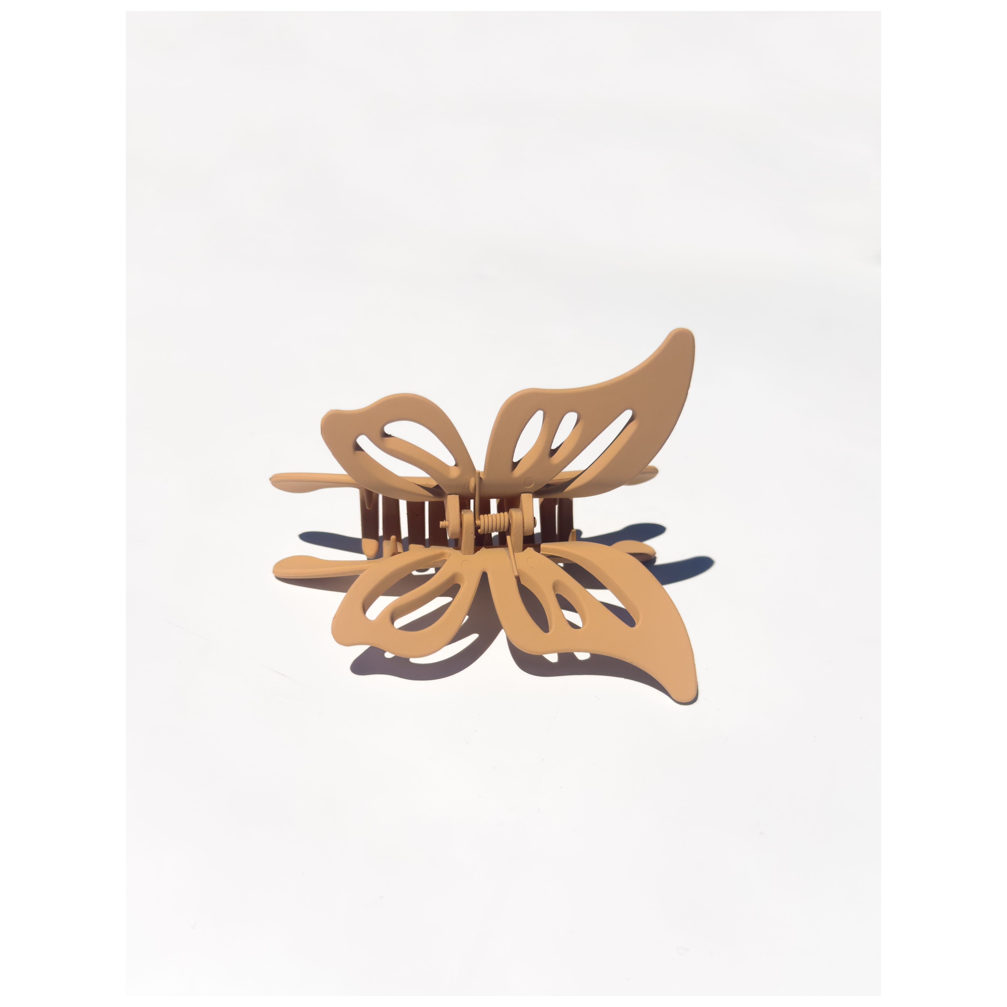 Matte Butterfly Hair Claw Clip | Chocolate