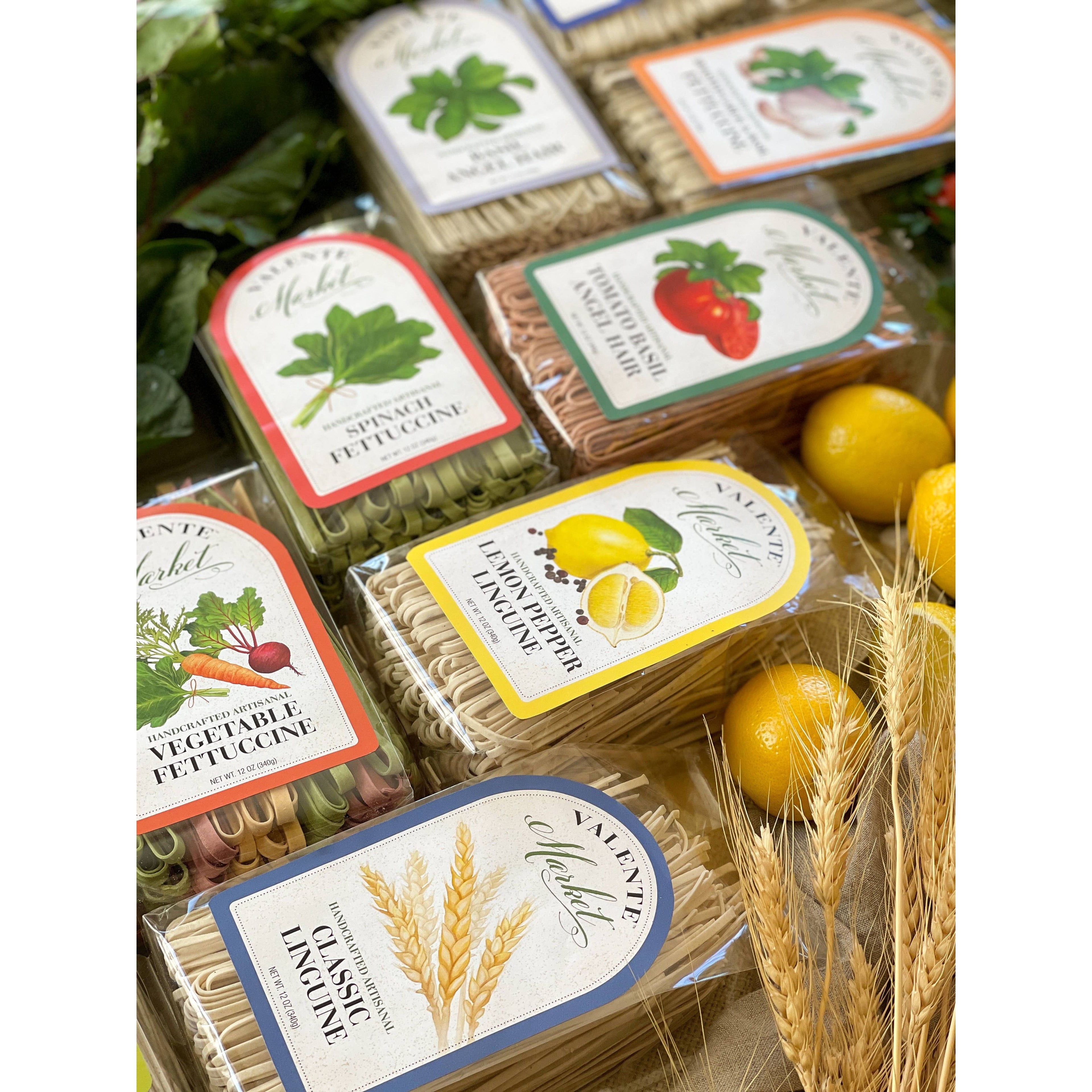 Valente Pasta | Lemon Pepper Linguine