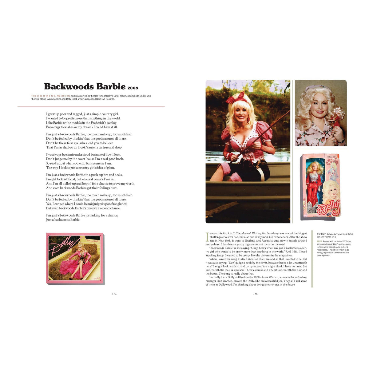 Dolly Parton, Songteller: My Life in Lyrics
