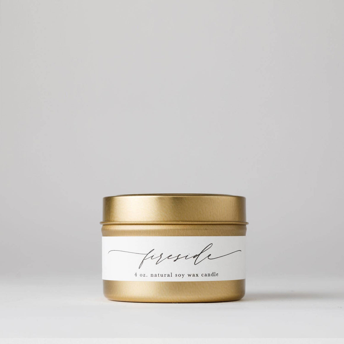 Tin Soy Candle | Fireside (Fall Winter Holiday Christmash)