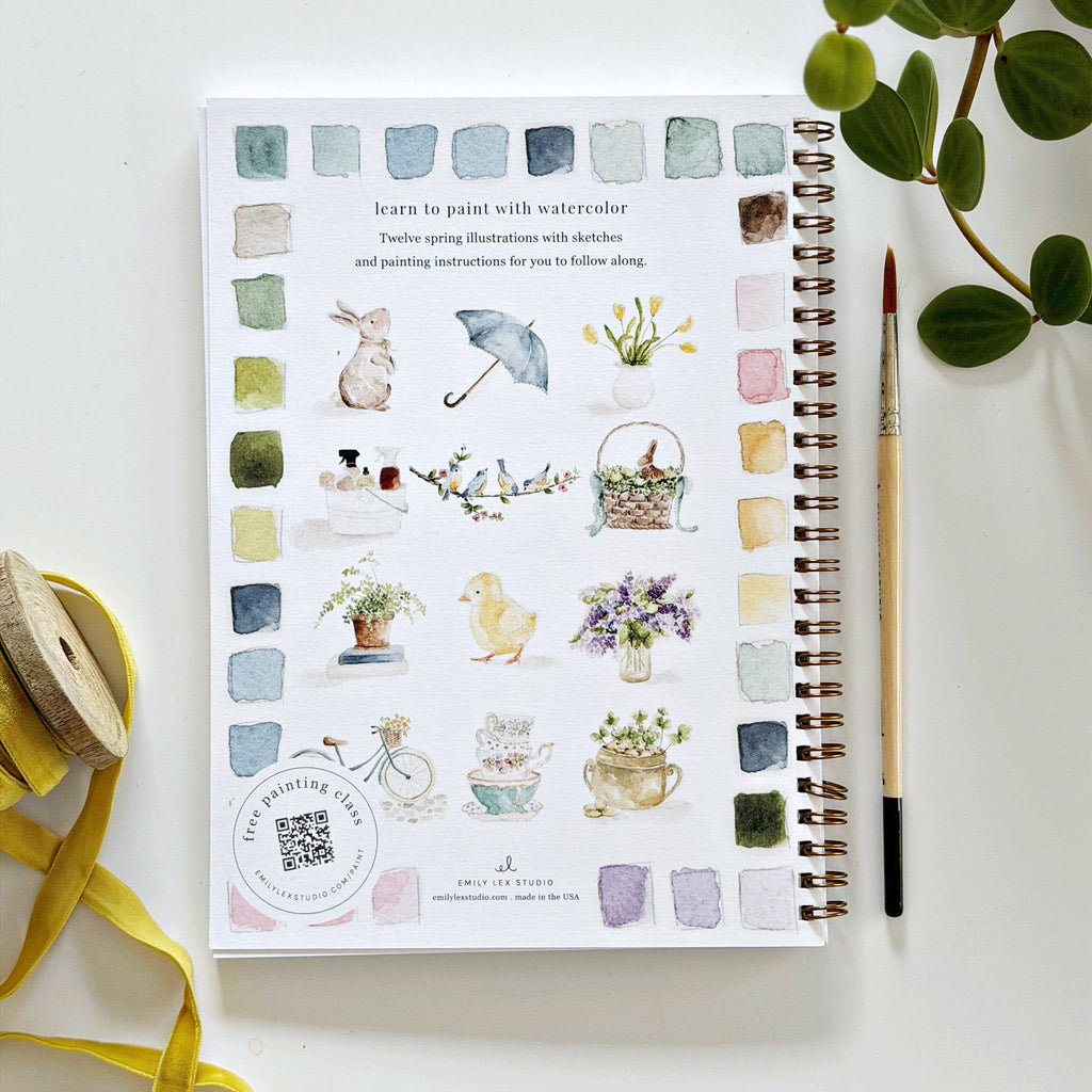 Watercolor Workbook | Spring
