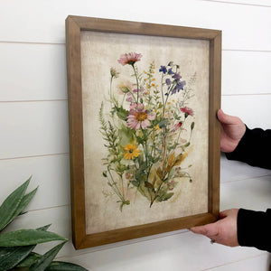 Gathered Wildflowers | 12" x 18"