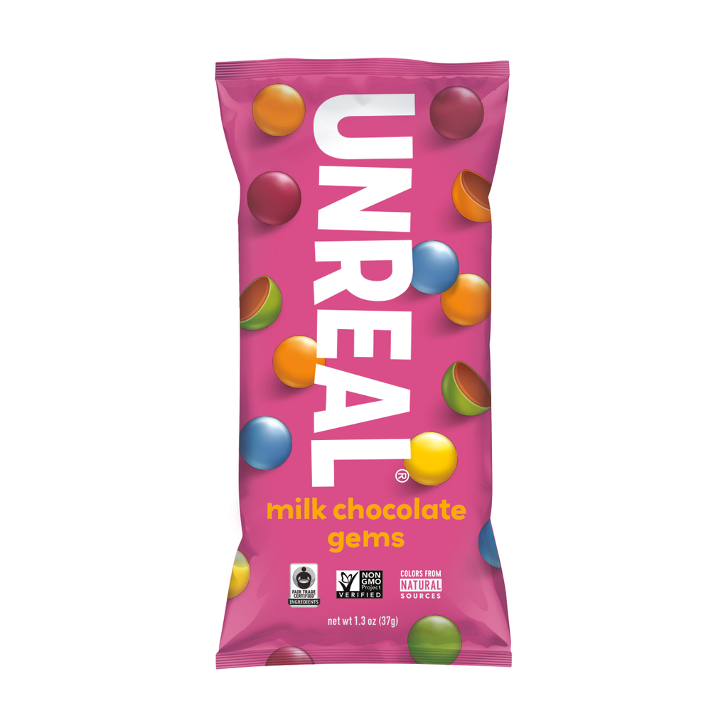 UNREAL - MIlk Chocolate Gems Snack Size