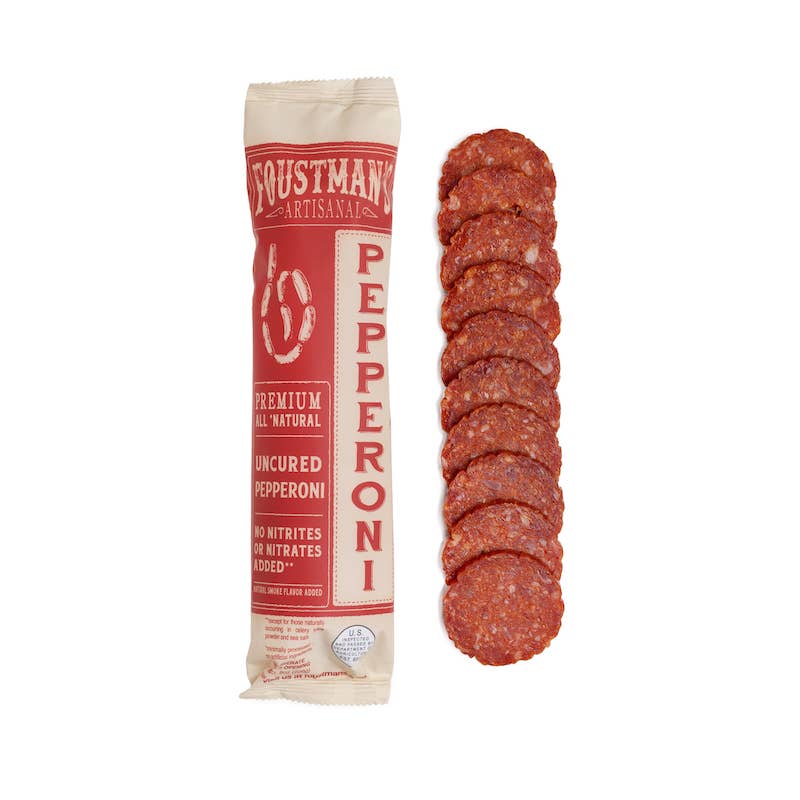 Foustman’s Artisanal Uncured Pepperoni Salami