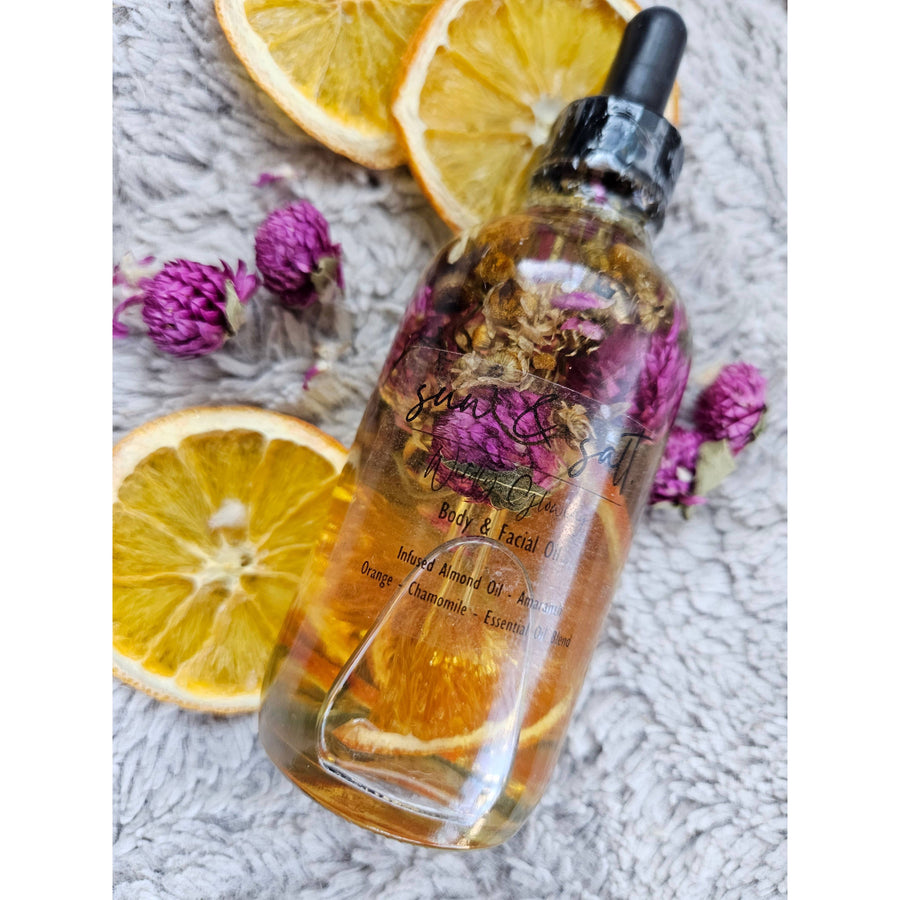Floral Infused Face & Body Oil | Wildly Glowing