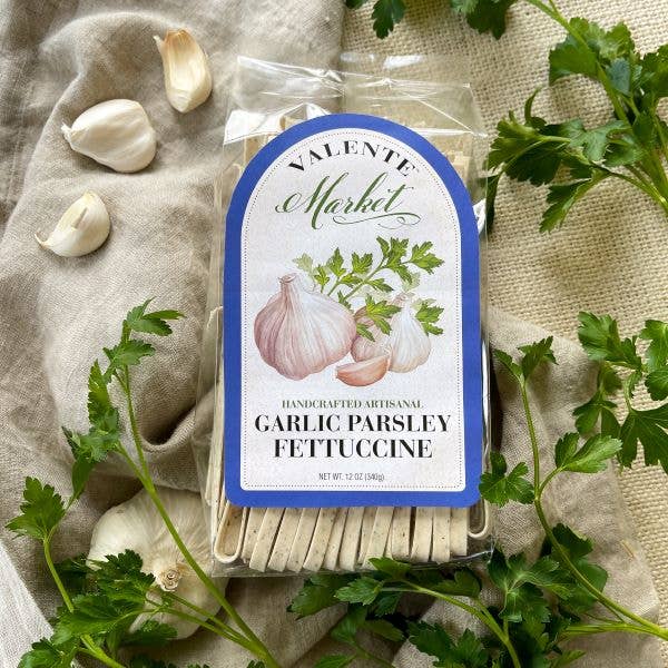 Valente Pasta | Garlic Parsley Fettuccine