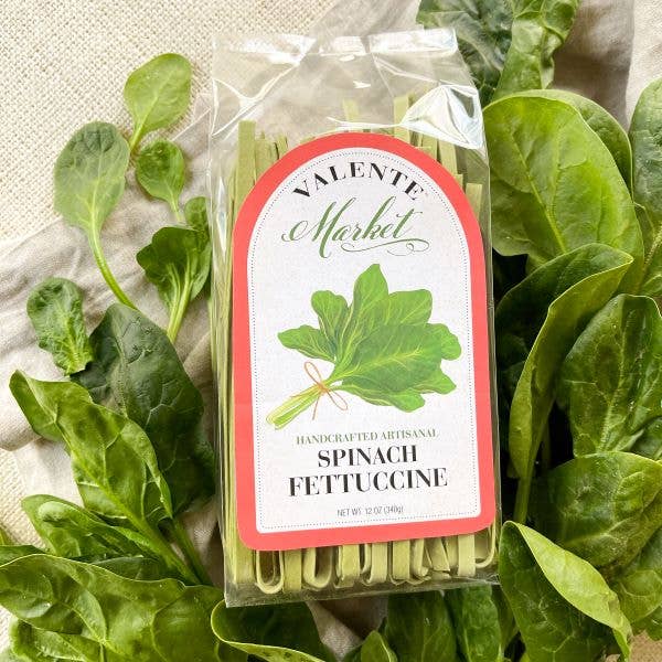 Valente Pasta | Spinach Fettuccine