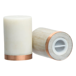 Marble & Copper Salt & Pepper Shaker Set