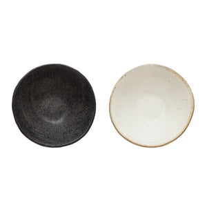 Stoneware Bowl w/Matte Reactive Glaze