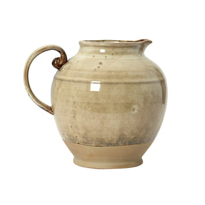 Stoneware Pitcher | Beige