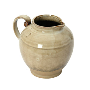 Stoneware Pitcher | Beige