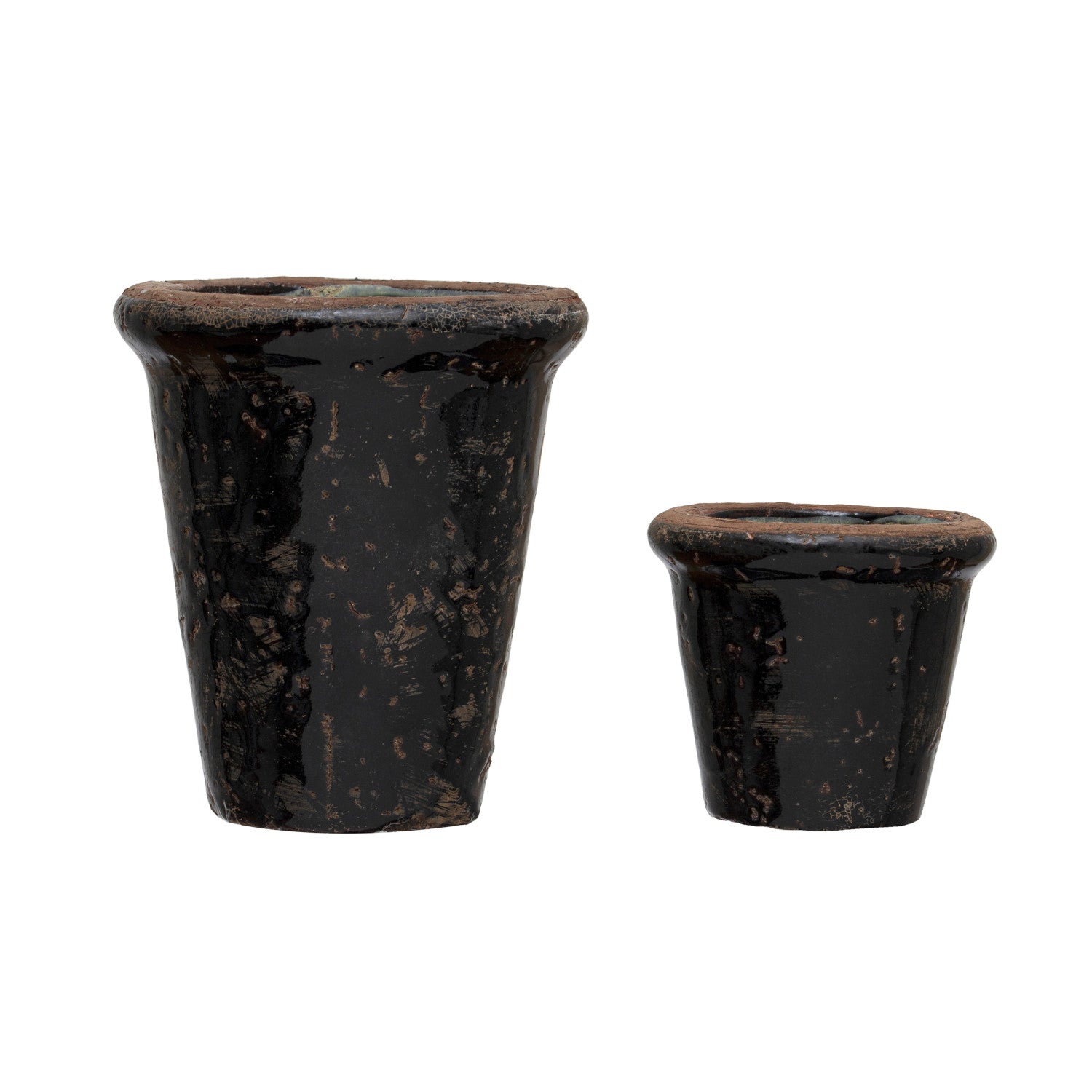 Black Terracotta Planter