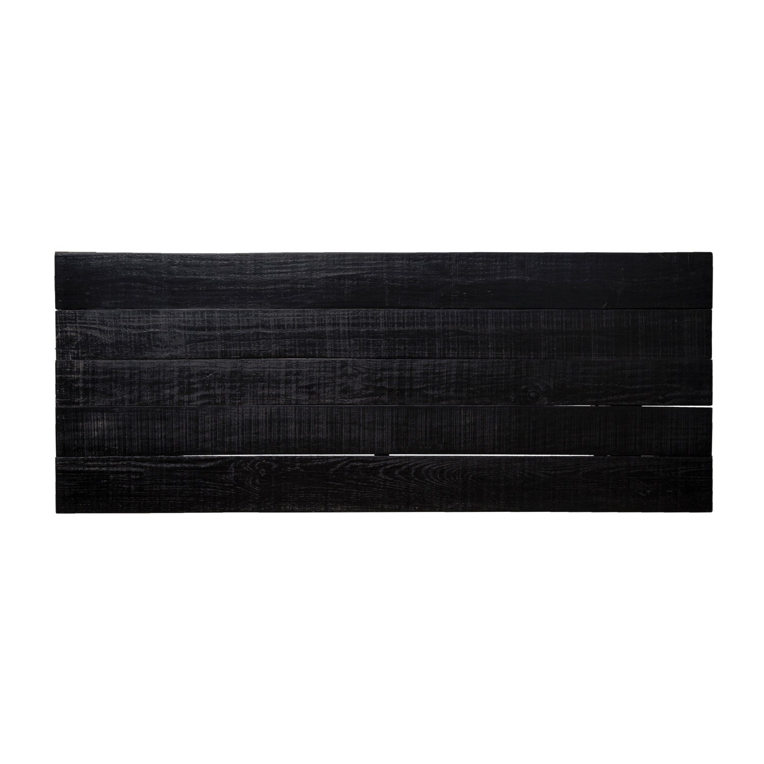 Reclaimed Pine Wood Table | Antique Black