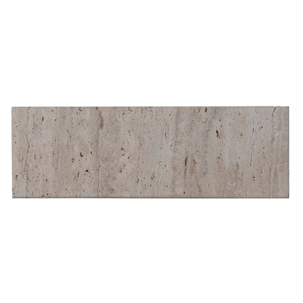 Travertine Footed Serving Board