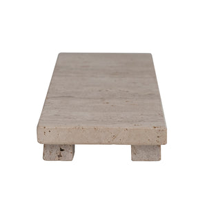 Travertine Footed Serving Board