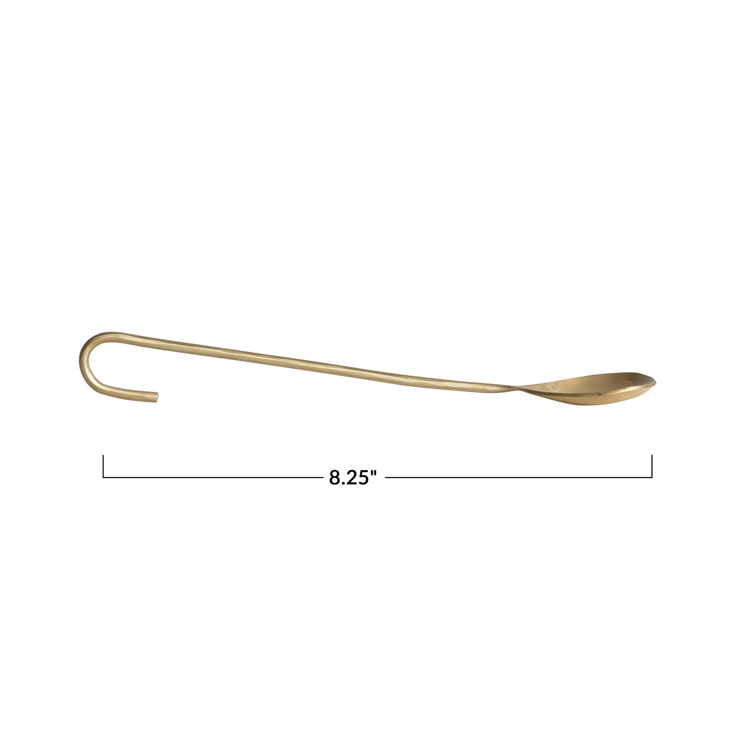 Hand-Forged Brass Jar Spoon