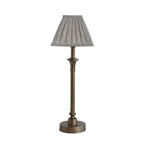 Antique Brass Finish Metal Table Lamp