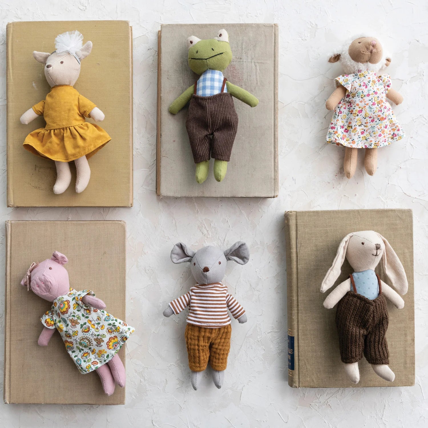 Plush Clothed Animals