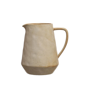 Stoneware Pitcher | Cream