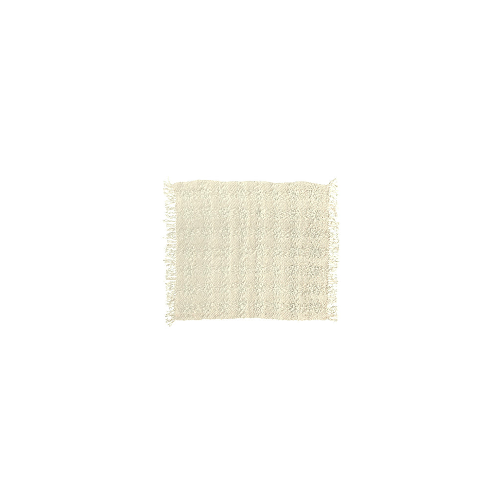Woven Throw w/Fringe | Natural