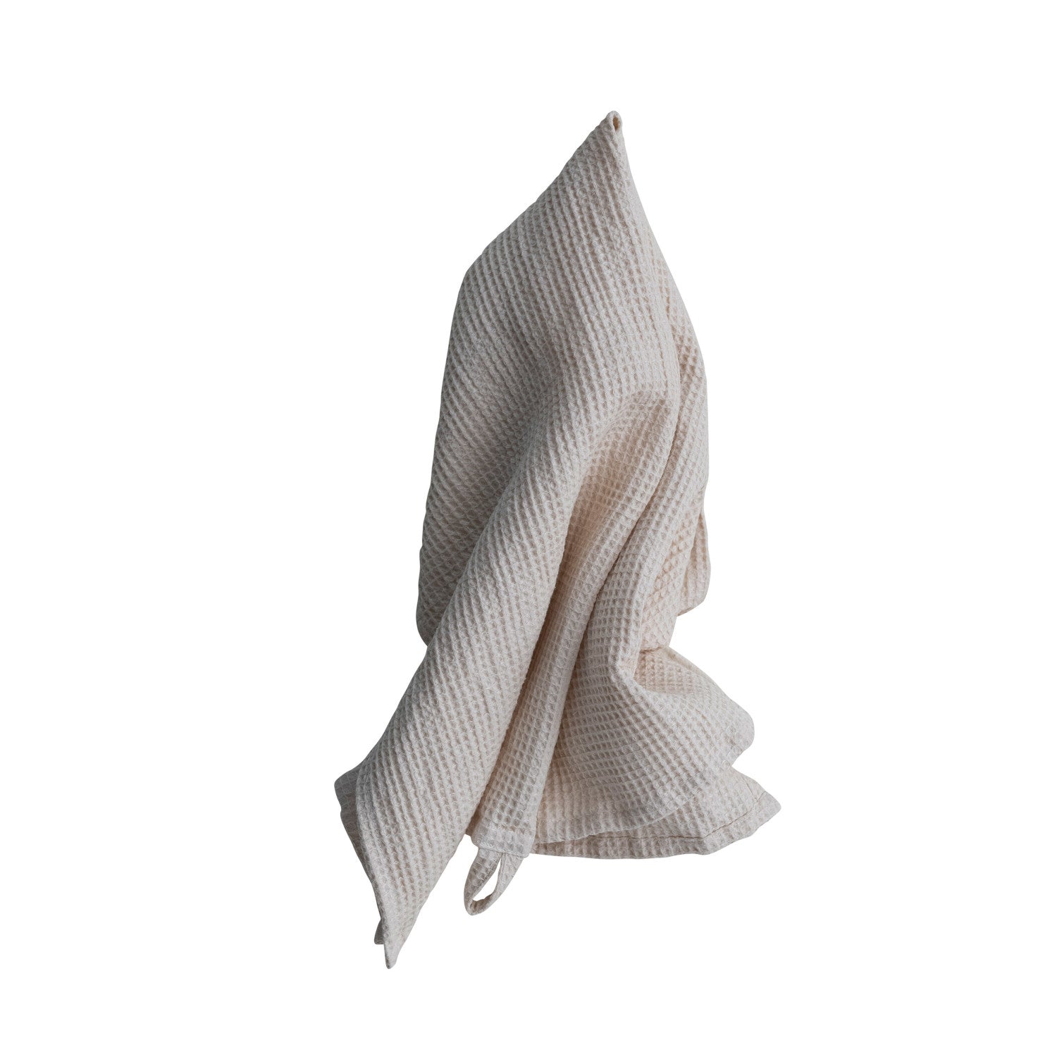 Oversized Woven Linen & Cotton Waffle Tea Towel