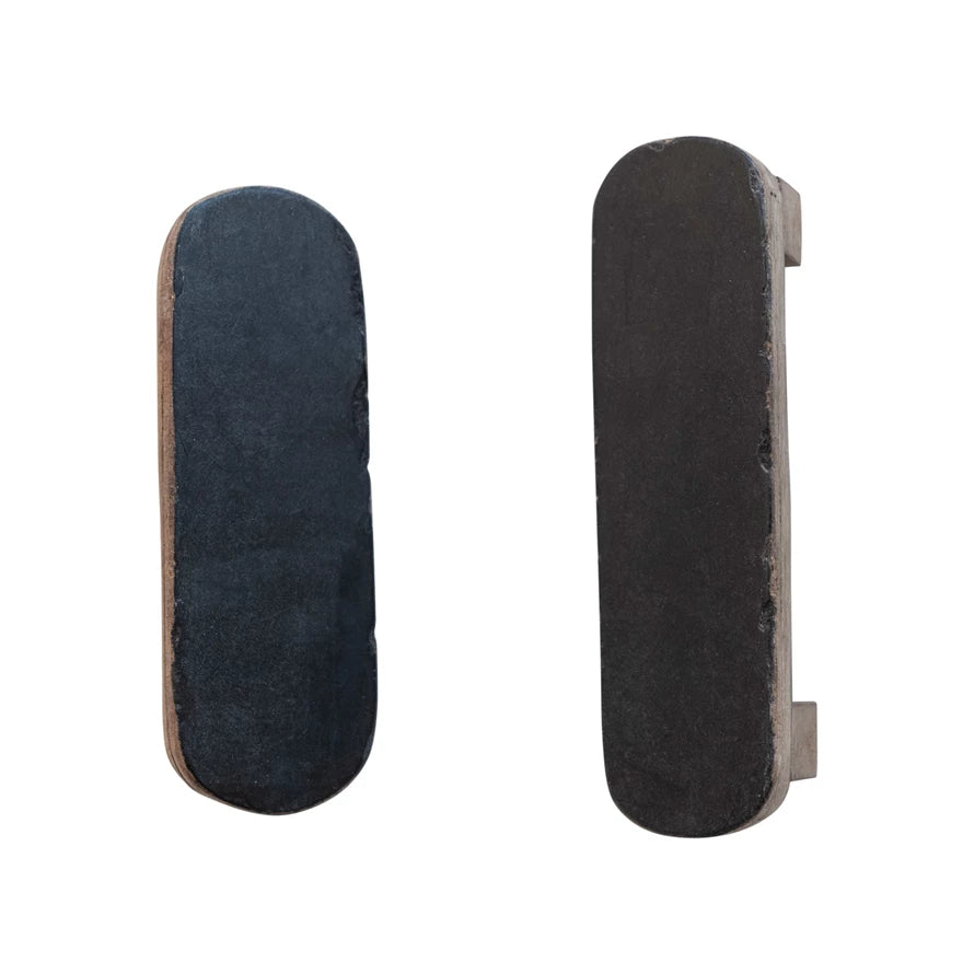 Found Wood Chalkboard Sign