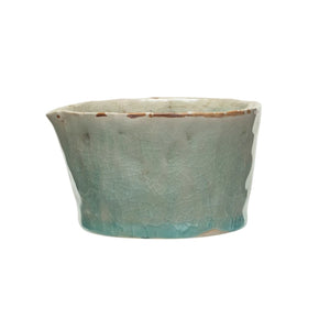 S/4 Stoneware Measuring Cups |  Aqua