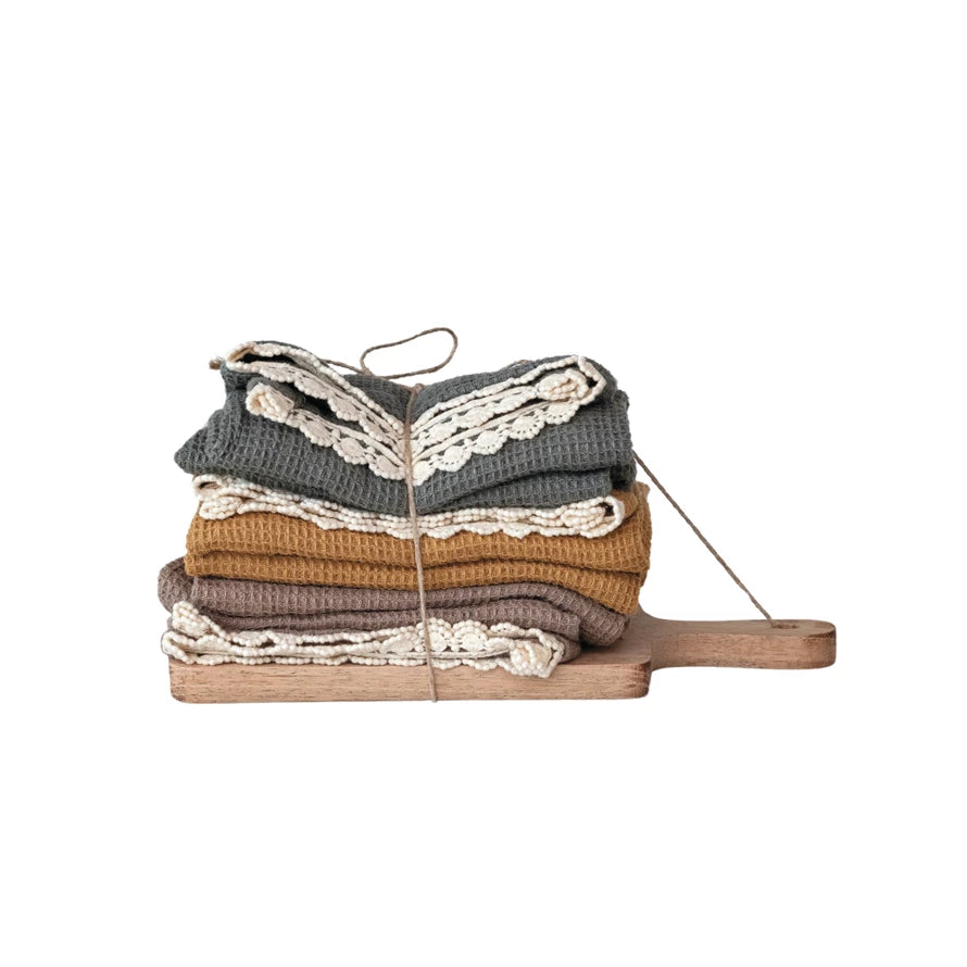 Tea Towel + Cutting Board Set