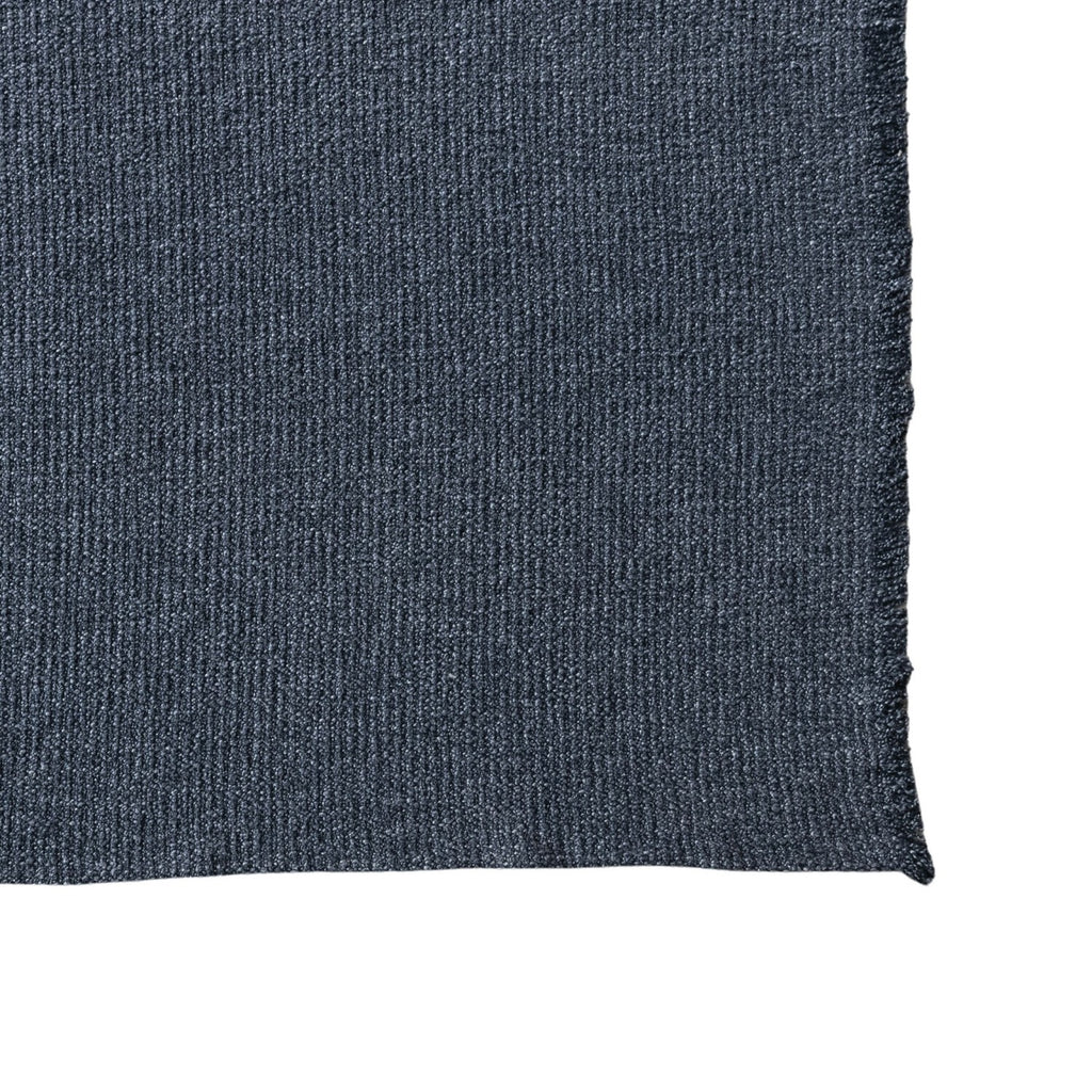 Stonewashed  Charcoal Bouclé Throw w/Fringe