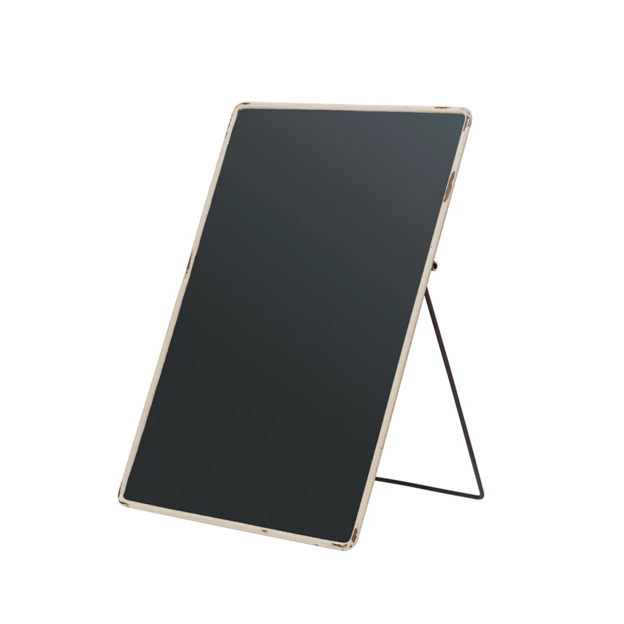 Metal Framed Chalkboard w/Easel