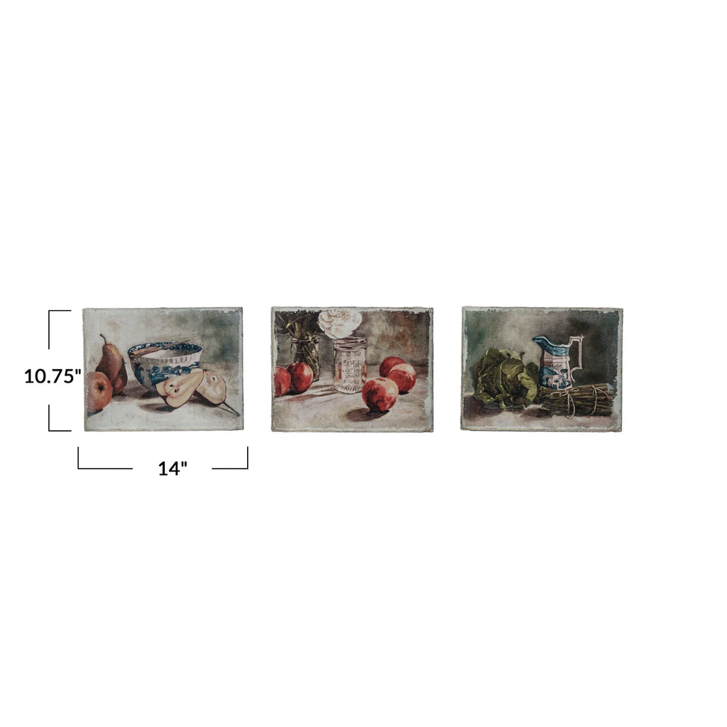 Canvas Still Life Wall Art | 3 Styles