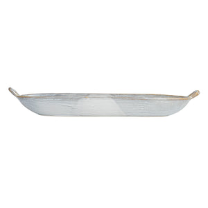 Stoneware Oval Serving Dish